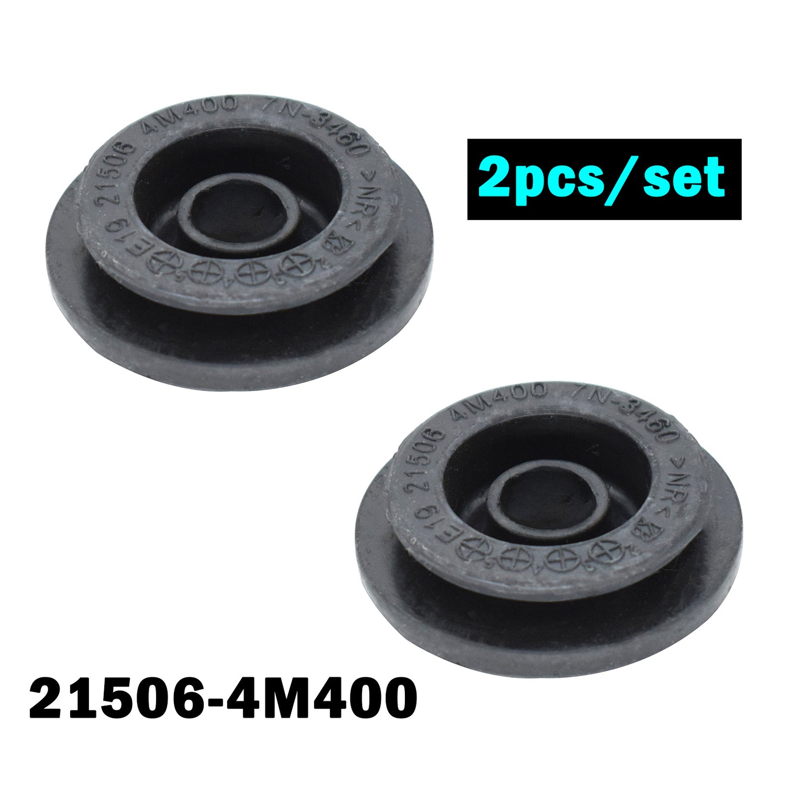 2pcs. for NIssan AD ALMERA TINO ELGRAND Pulsar SYLPHY Radiator Mount RUBBER BUSH