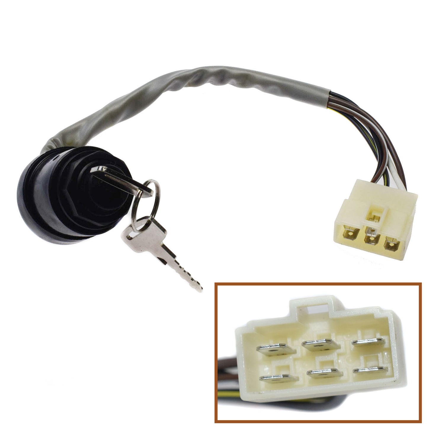 Brand new ignition switch key for Mule 520 600 610 SX 4000 4010 27005-1191- n