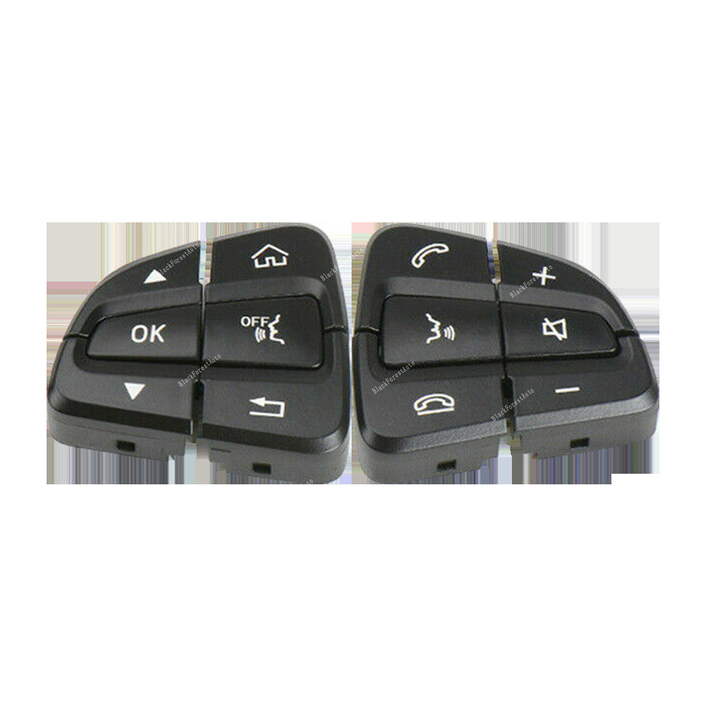 2x Right Auto Steering Wheel Switch Button Cover Repair Kit for Benz GLC LHRH Q