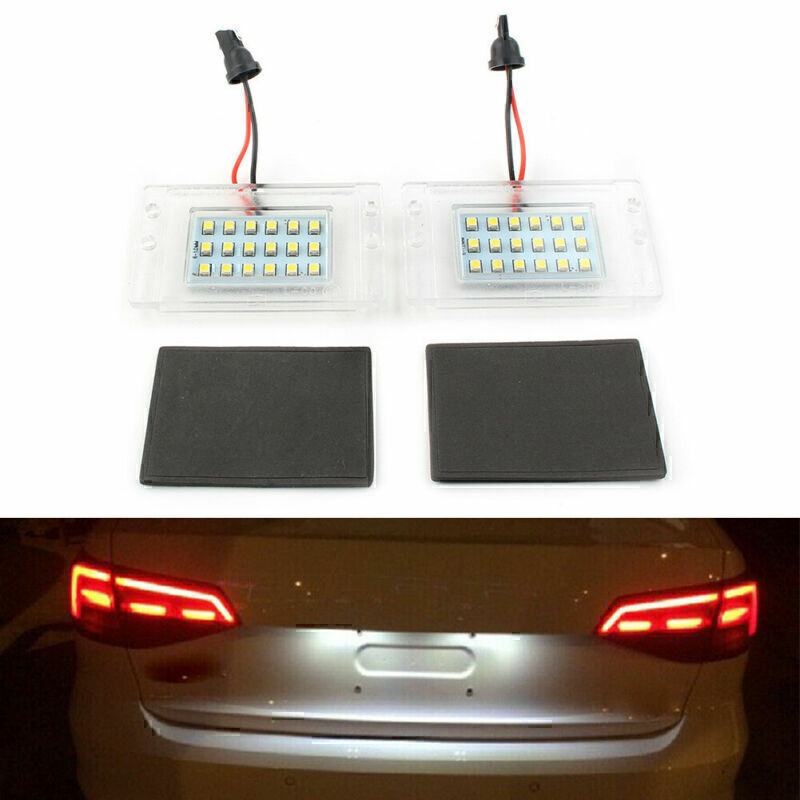 18LED License Plate light Error for VOLVO 855 93-97 V70 V70 XC 97-00 Pair