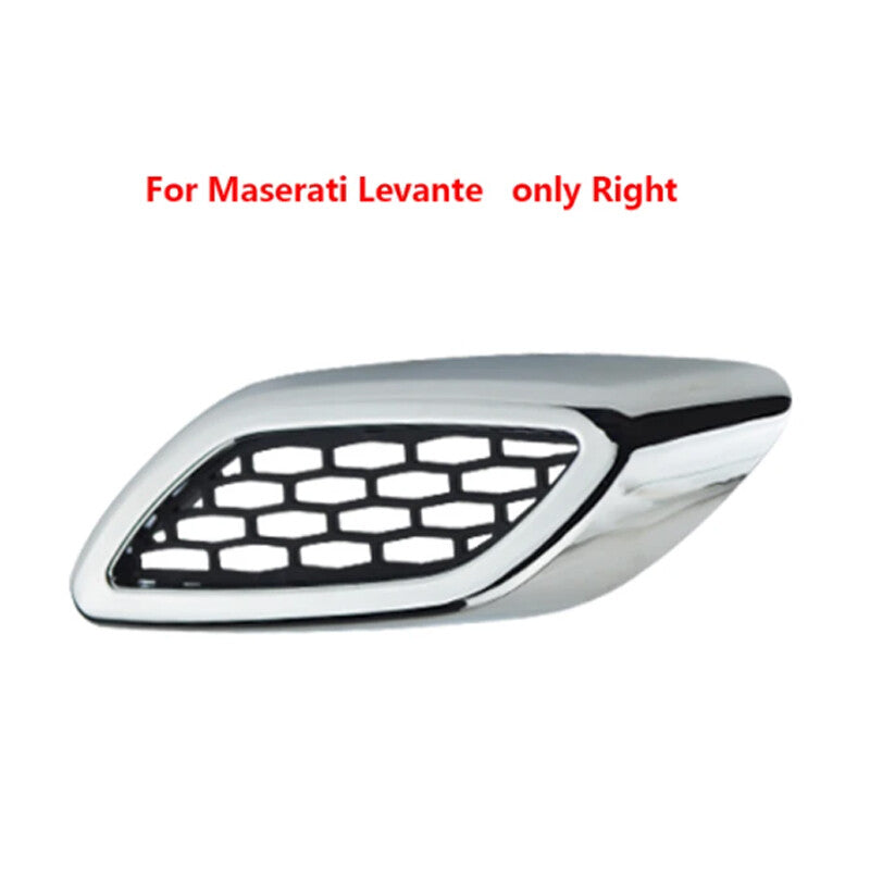 1Pcs for Maserati for Levante Right Front Side Grille Air Vents Outlet Fender Cover