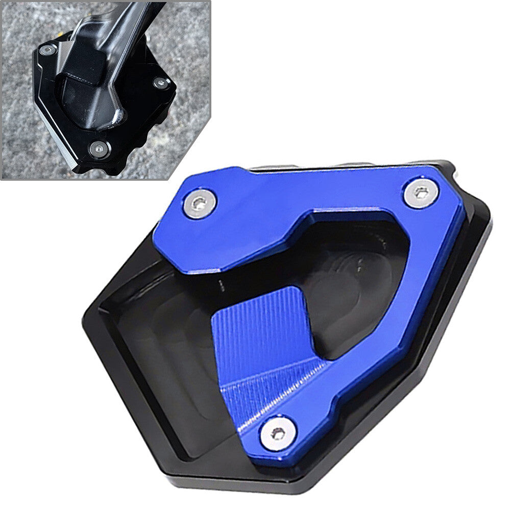 Side Stand Enlarge Kickstand Pad Blue for Honda NT1100 2021 2022 2023