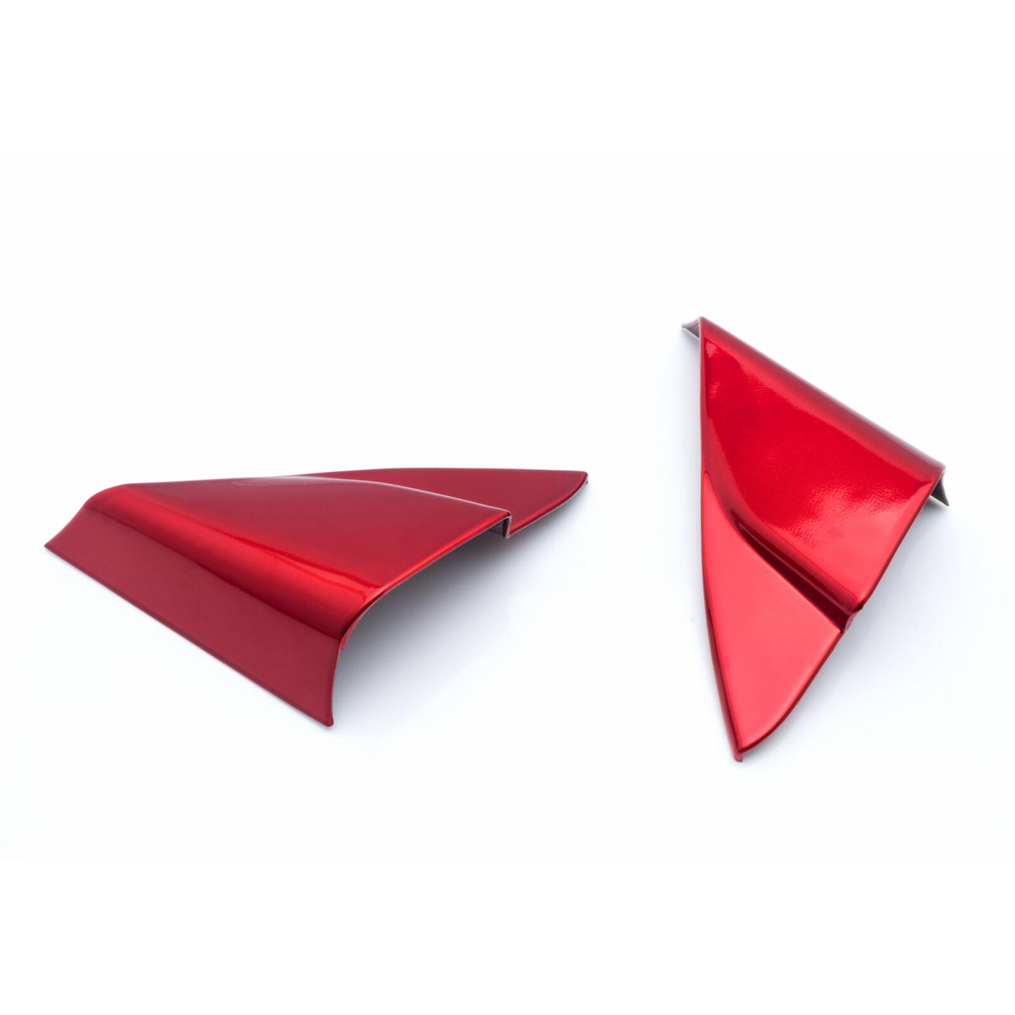 Red ABS A-Pillar Front Door Triangle Cover Trims for Toyota for Camry 2018 2019 2020