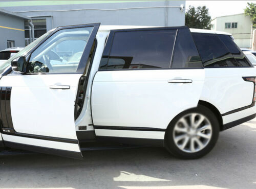 for Range Rover L405 2013-2021 Glossy Black Side Door Body Molding Strip Guard