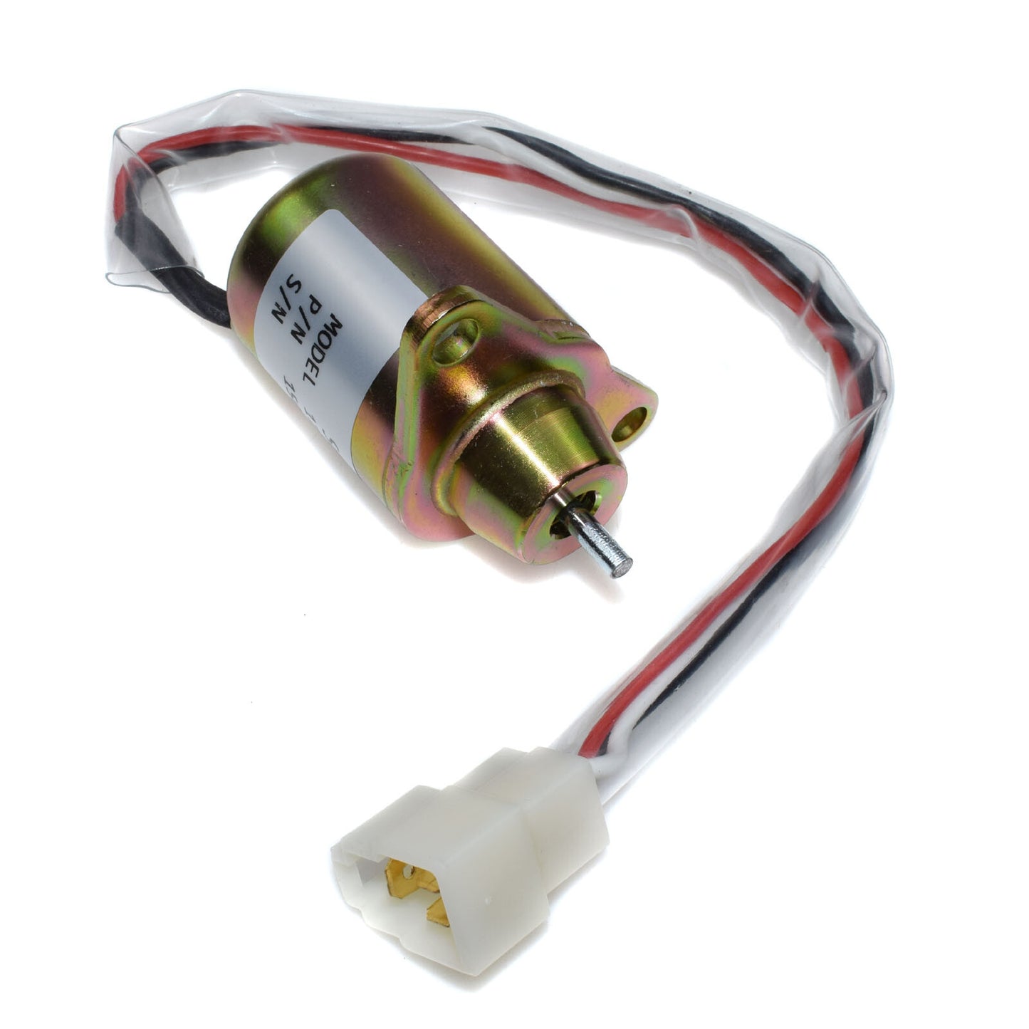 Brand new M806808 fuel shut-off solenoid valve for John HPX XUV Gator tractors - v