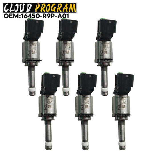 NEW Fuel Injector For 14-2020 for HONDA Accord for Acura MDX RLX TLX 16450-R9P-A01 6PCS n
