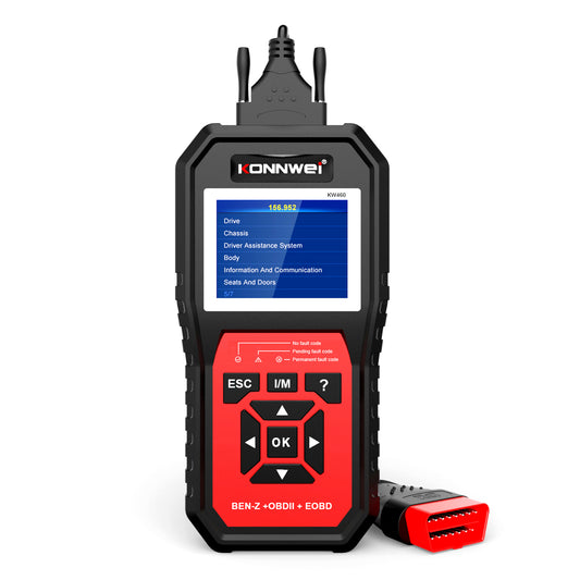 KW460 Car Tester Replacement for Mercedes - II +EOBD H5U1