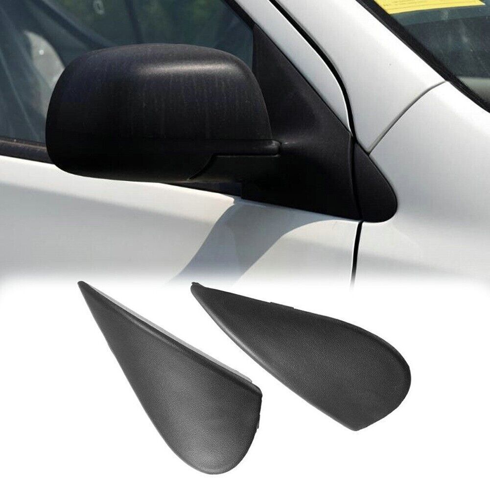 1 Pair Side Mirror Corner Triangle Fender Cover Trim For Versa 2012-2019 v