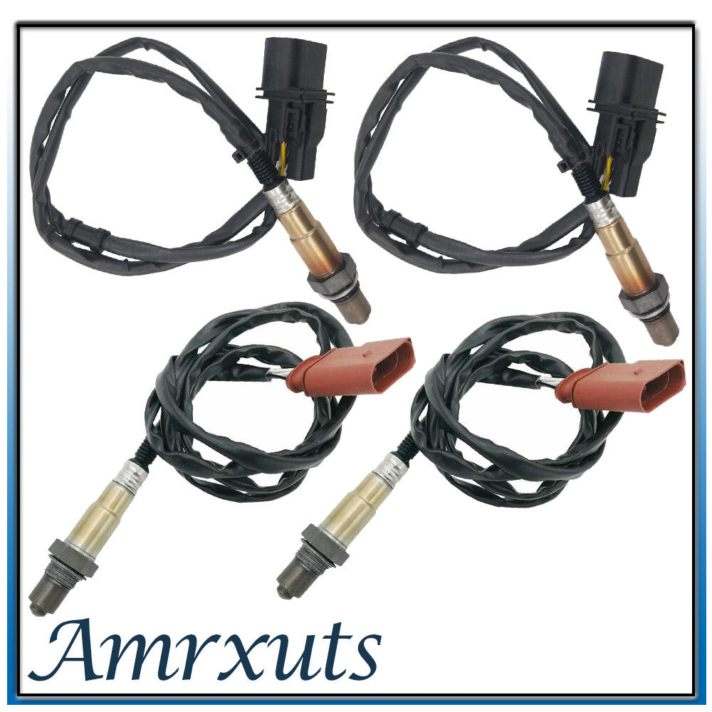 A 4-piece upstream and downstream oxygen (O2) sensor kit suitable for Audi for A8 Quattro 2004-2006 4.2L- n