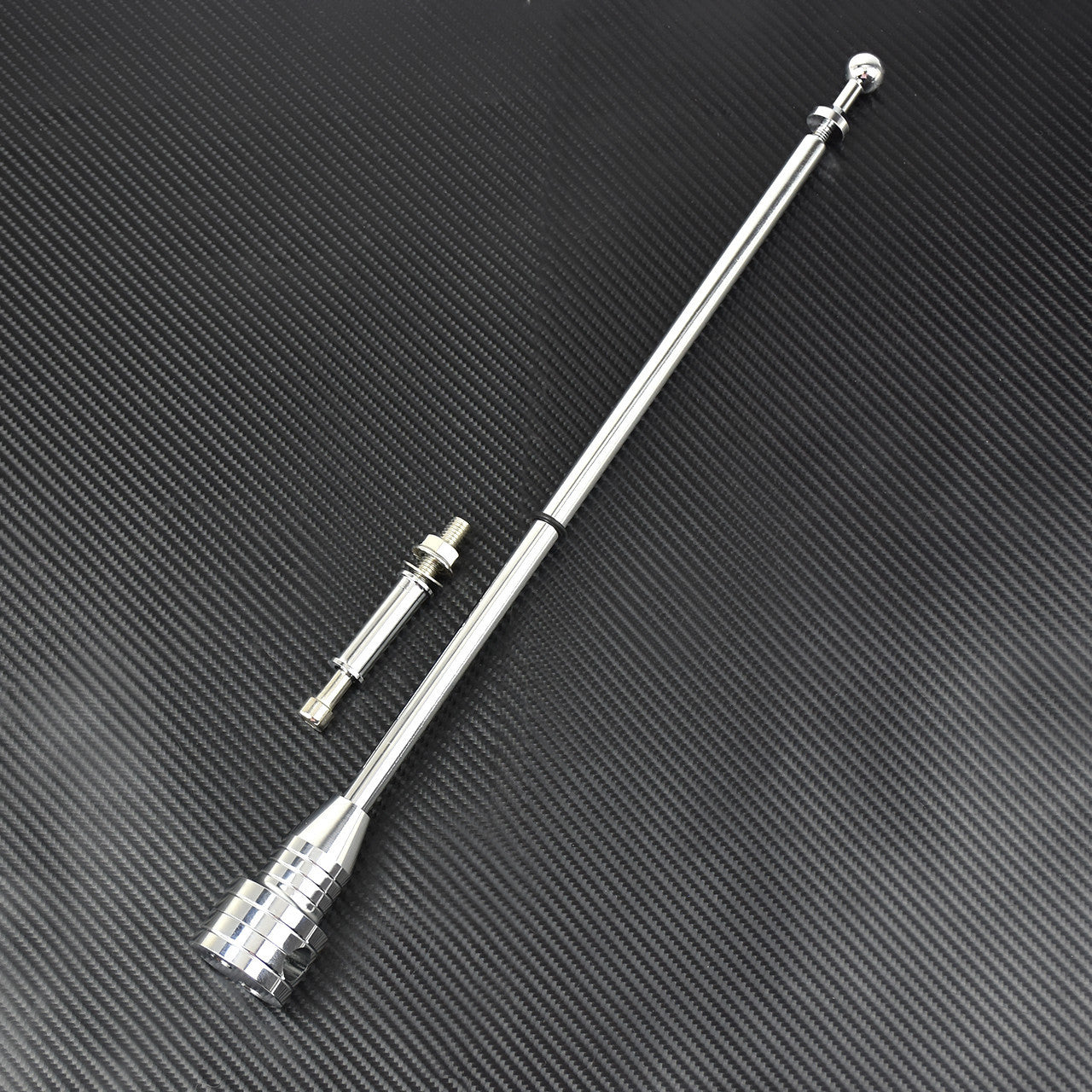 Motorcycle Japan Flag Rear Side Mount Luggage Pole Chrome Fit for Harley 883 Q