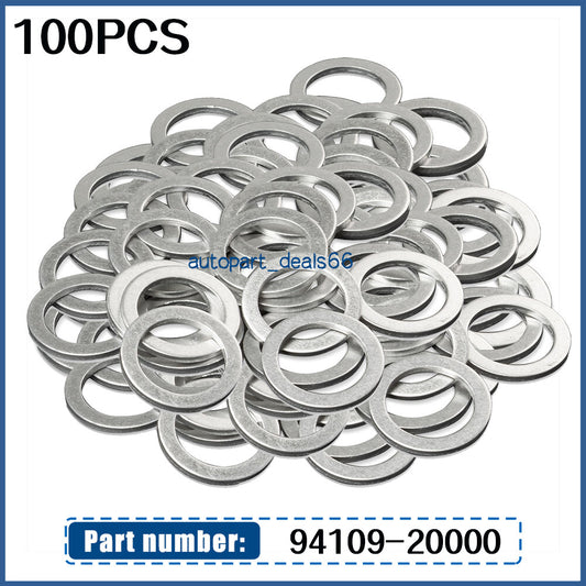 100-pack 20mm oil drain cup cross dishwasher airbags (P/N 94109-20000) for Honda / for ACURA Q