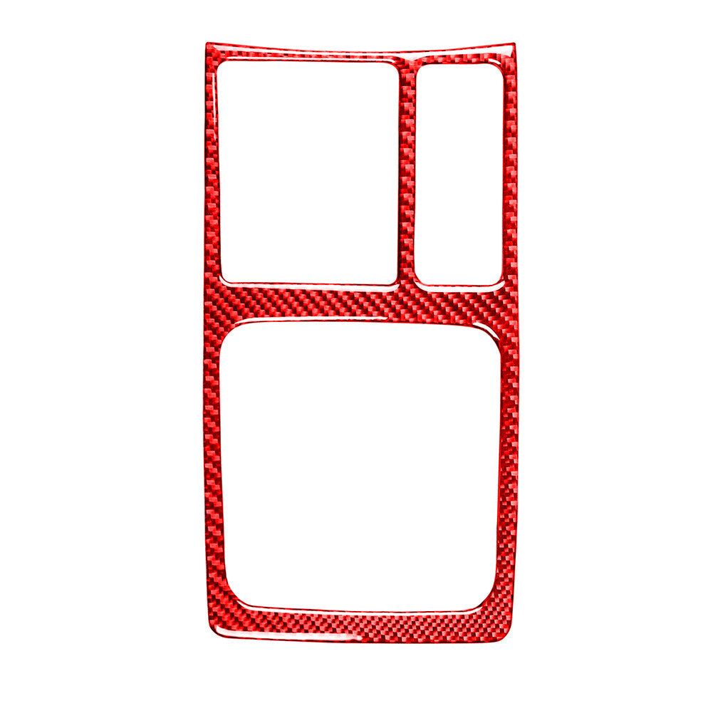 Carbon Fiber Media Radio Control Cover Trim For Silverado for GMC for SIERRA 2014-2018 v