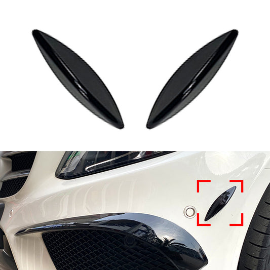 Frontsto?stange Lip Splitter Spoiler Seite Canards f¨¹r for Benz C-Klasse W205 15¨C18