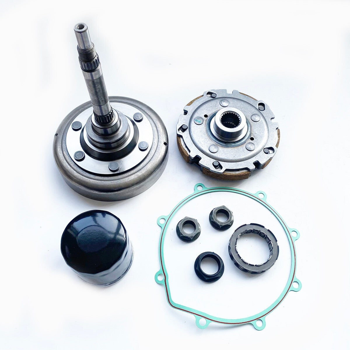 HiSUN HS400 ATV UTV Massimo Wet Clutch Pad Shoe Drum Housing One Way Gasket