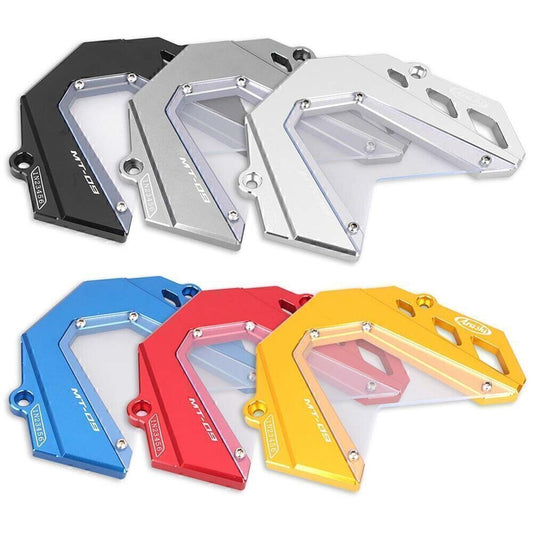 Front Sprocket Cover Chain Guard Protector for Yamaha MT-09 2014 2015 2016 Blue Q
