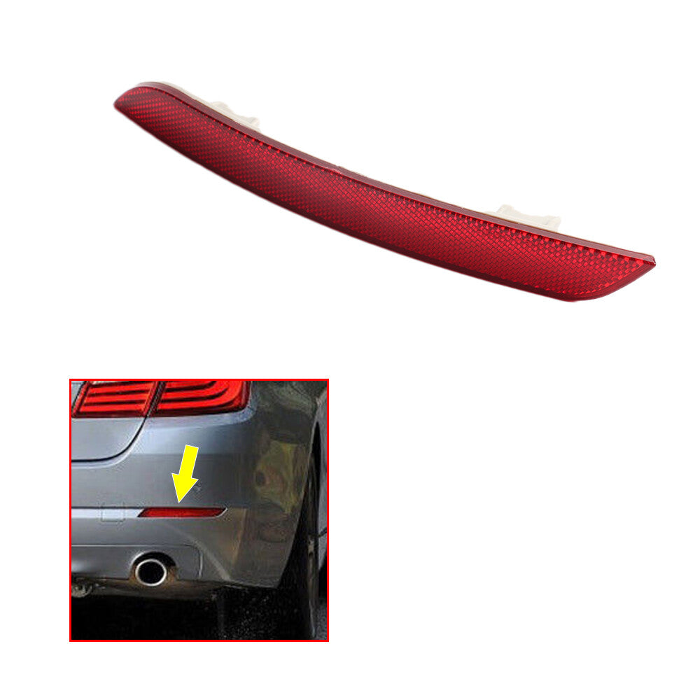 Rear Right Bumper Reflective Marker Lamp Fits for BMW 5 Series 528i 535i 550i