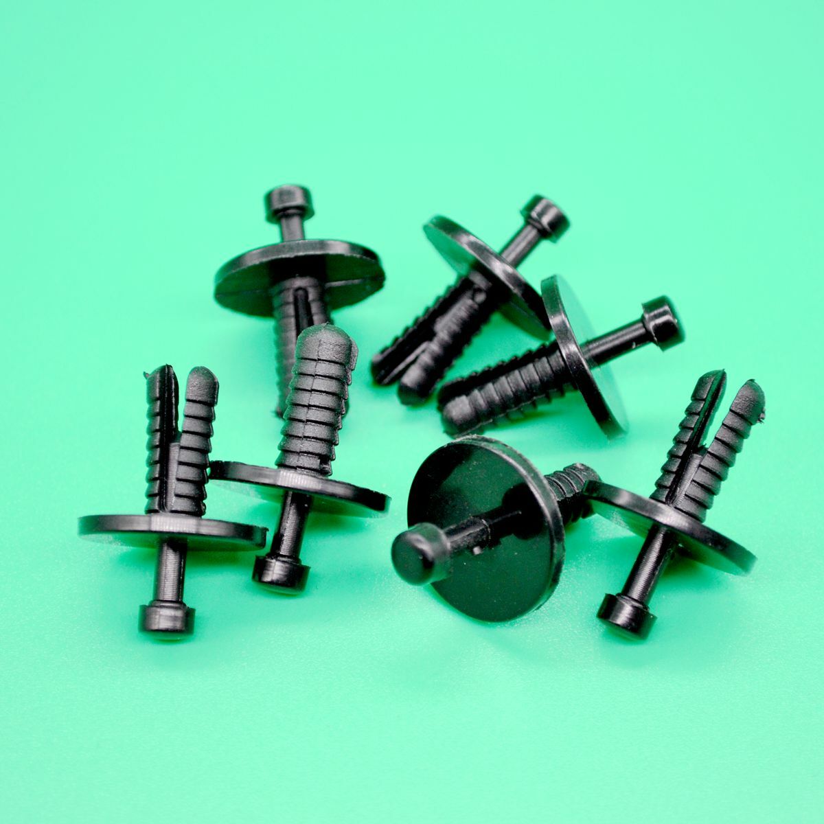 10pcs Expanding Rivet Air Duct Interior Trim Clips Fastener Screws for BMW 6.3mm