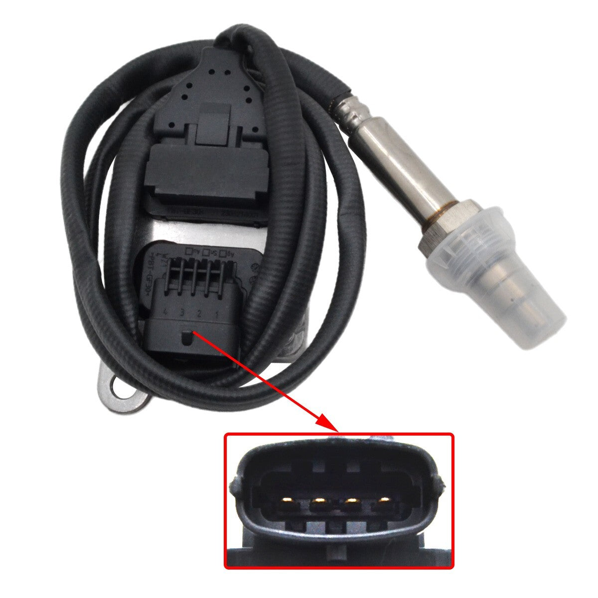 Nitrogen oxide sensor 5WK96672A 2894943, compatible with FE RE TJ5000-TJ9000 ISB Q