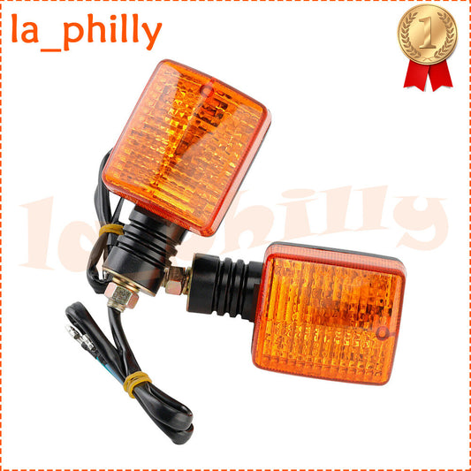 2pcs Front Rear Warning Light Side Turn Signal Lamp Fits for Honda XR 650L 1993-2021 Q