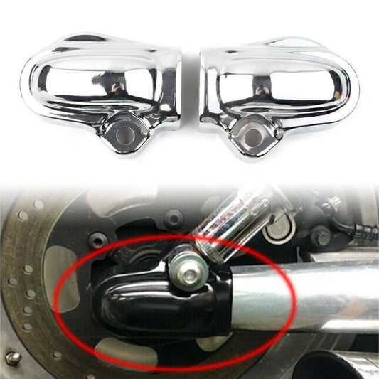 Bar& Shield Rear Axle Nut Covers For V-Rod VRSC Muscle VRSCF 2002-2017 Chrome Q
