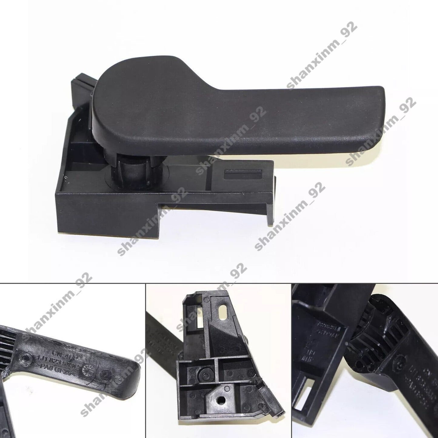 Hood Release Lever Handle w/ Bracket for VW for GOLF , 99.5-10 for JETTA 98-10 BEETLE SC