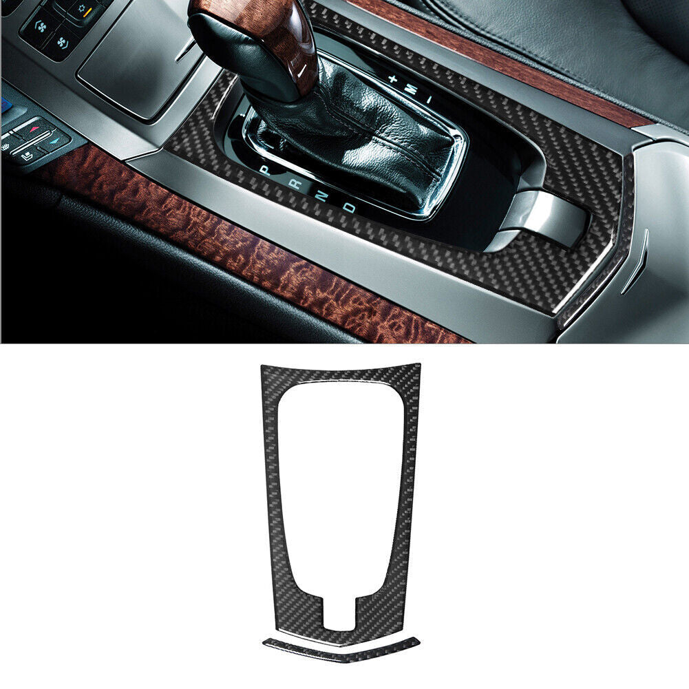 2PCS for 2008-13 for Cadillac CTS Carbon Fiber Interior Circuit Cover Trim