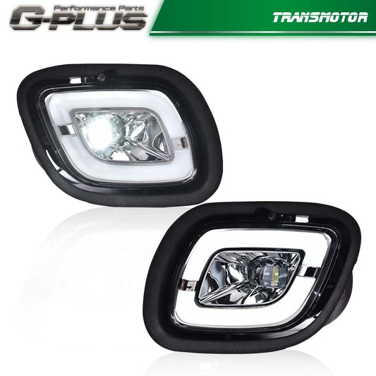 LED fog light white for 08-17 for Freightliner Cascadia LH+RH side - v