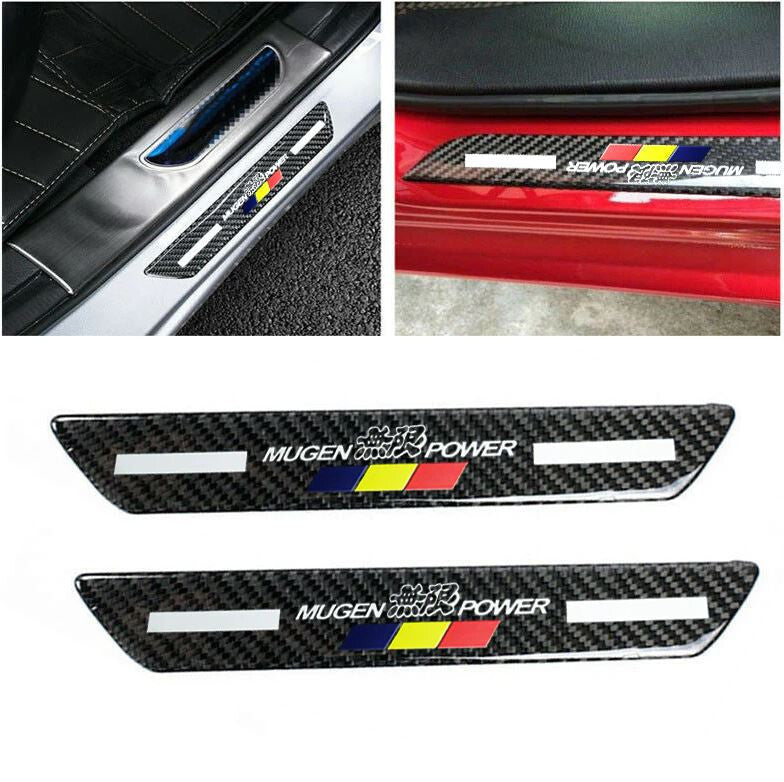 Car door and window protection stickers, badges, decorative strips, carbon mugs for Subaru