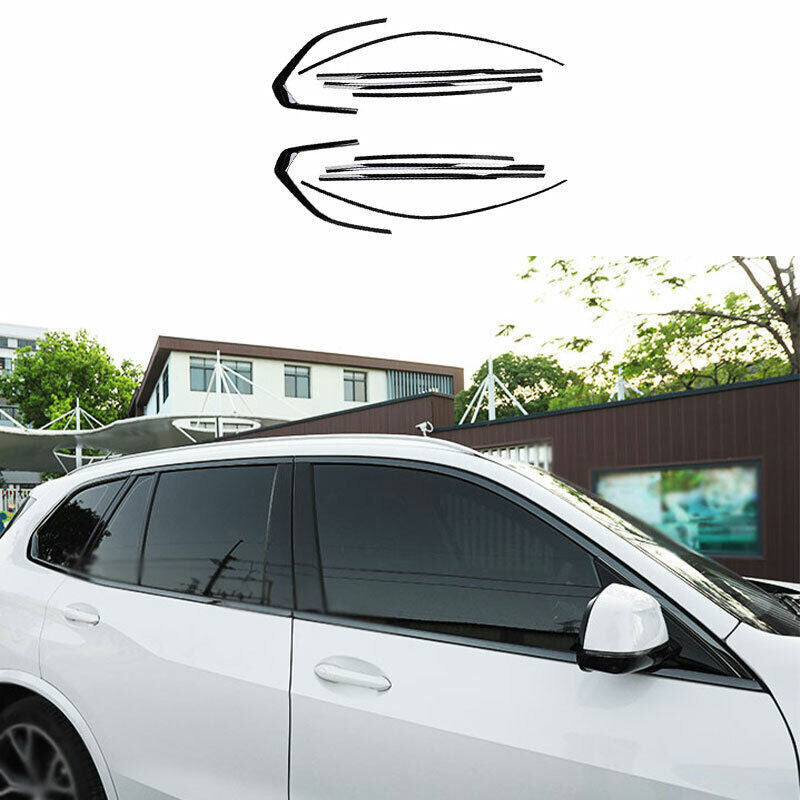 21-22 Fit For X5 G05 Black Steel Windows Strip Sill Molding Cover Trim B n