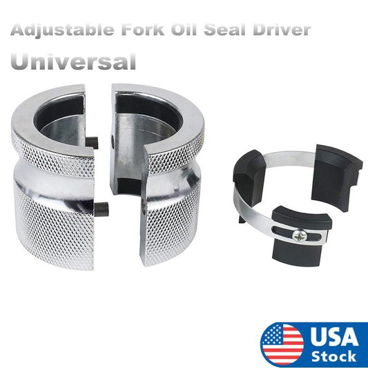 Universal Motorcycle Adjustable Fork Oil Seal Driver Tool 39mm-50mm Q