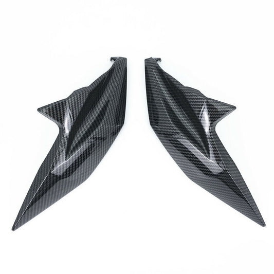 Carbon Fiber Side Nose Headlight Cover Trim Fairing for KAWASAKI Z800 2013-2018