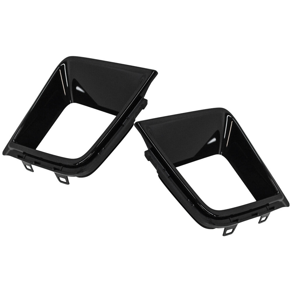 Fits For 7 G11 G12 M 2Pcs Left Right Side Front Bumper Air Brake Trim Duct