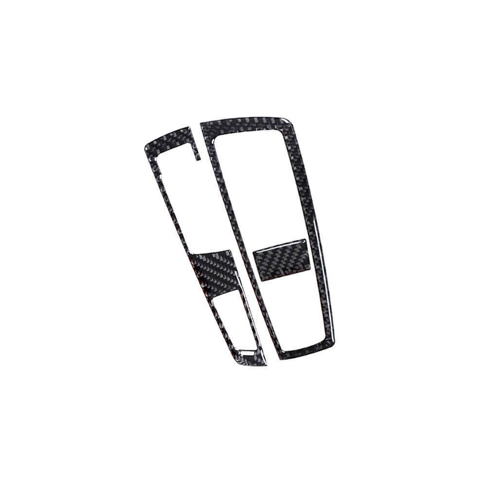 Carbon Fiber Radio Surround Control Frame Cover Trim for Jeep for Wrangler 2007-2010 v