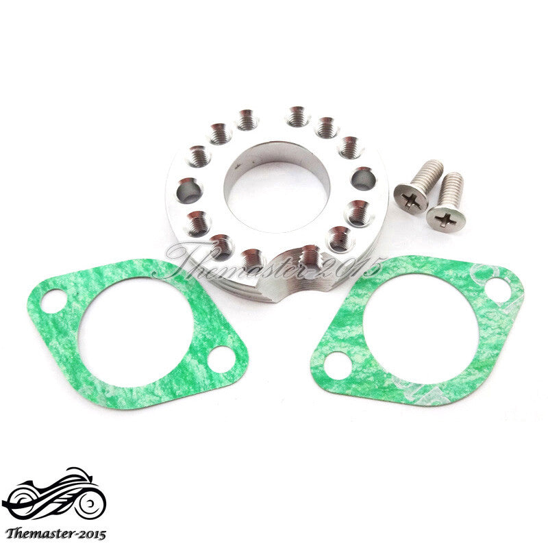 26mm Adjuster Carburetor Inlet Manifold Spinner Plate Adaptor For Pit Dirt Bike Q