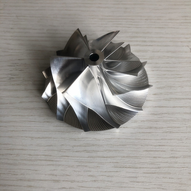 TD05H 61.33/82.00 mm 6+6 Blade Turbo Aluminum 2618/Bill Compressor Wheel