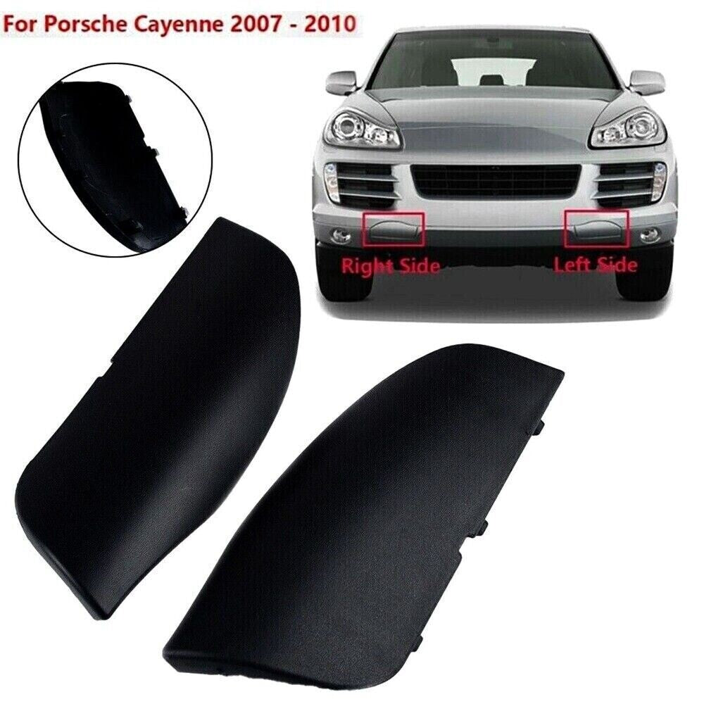 2pcs For - for Cayenne 2008-2010 Bumper Tow Hook Eye Cover Cap Left & Right n