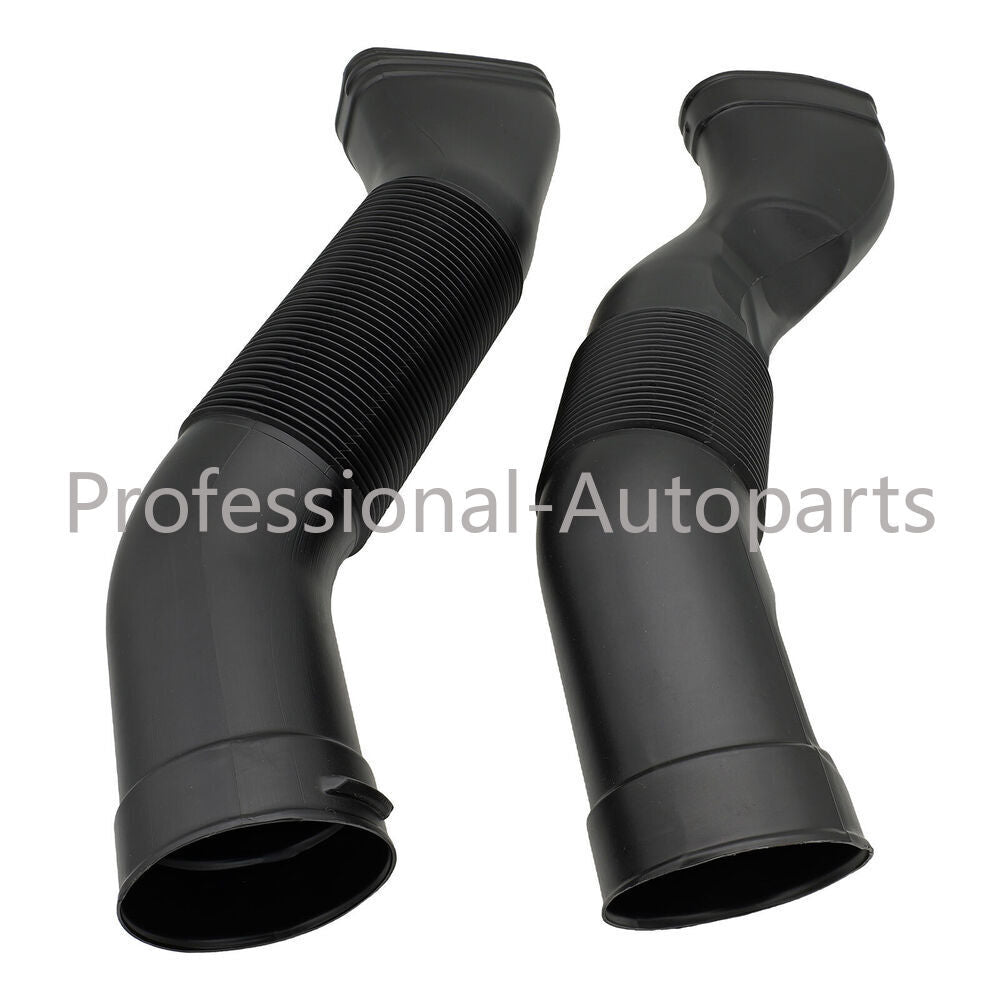 1Pair Front L&R Air Cleaner Intake Hoses for 03-06 for Mercedes W211 CLS500 CLS55 Q