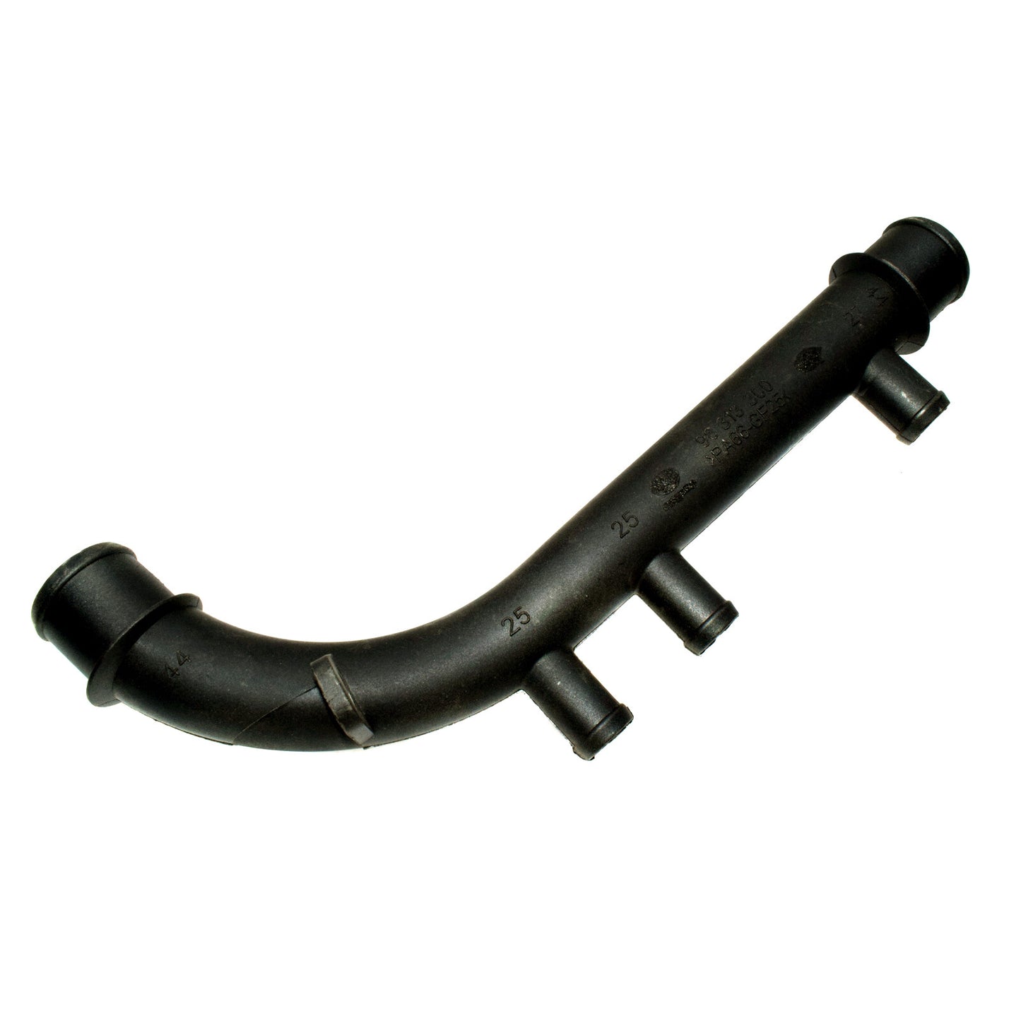 Radiator Coolant Water Pipe Black For 1999-02 GM Nubira Leganza 96313300