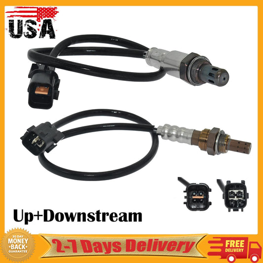 2x Oxygen O2 Sensor for Hyundai for Genesis Coupe L4 2.0L 39210-2C210 39210-2C200
