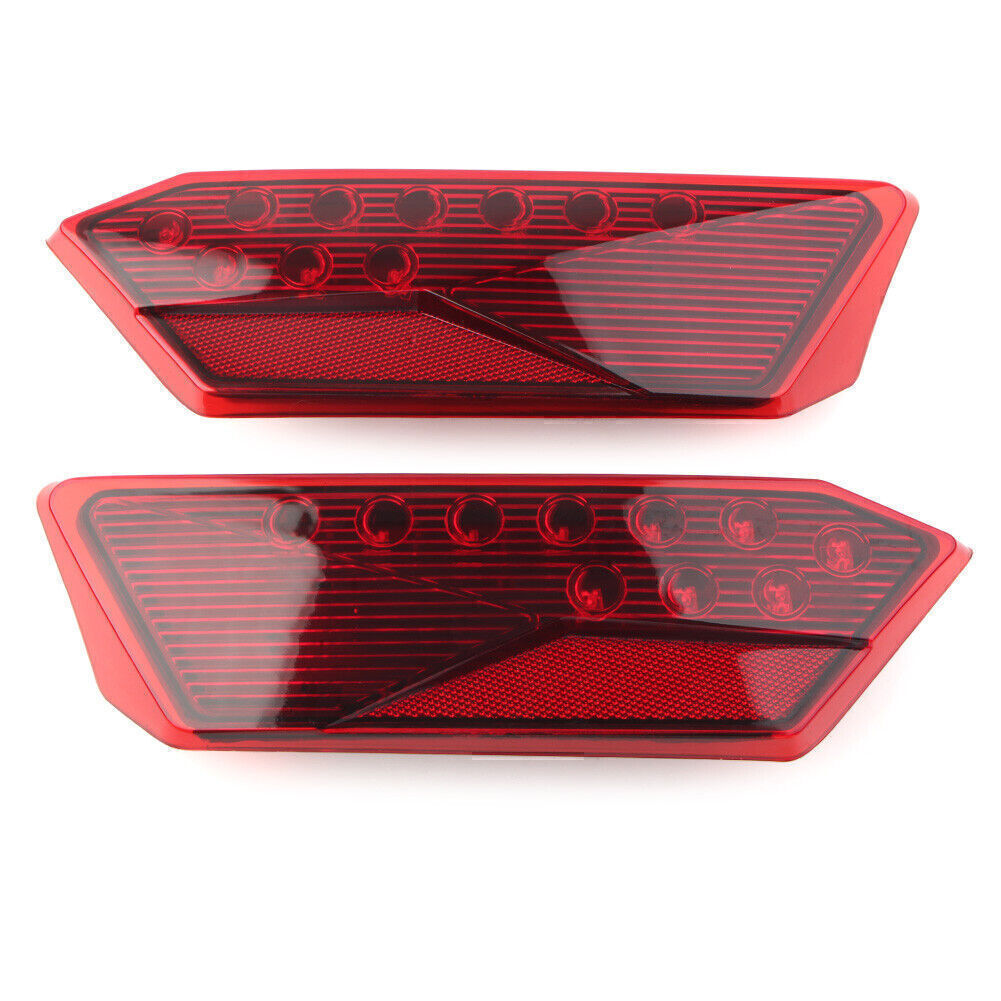 For 2014-2018 for Polaris RZR 1000 XP 900 900s 900xc Turbo Black LED Tail Red Lights