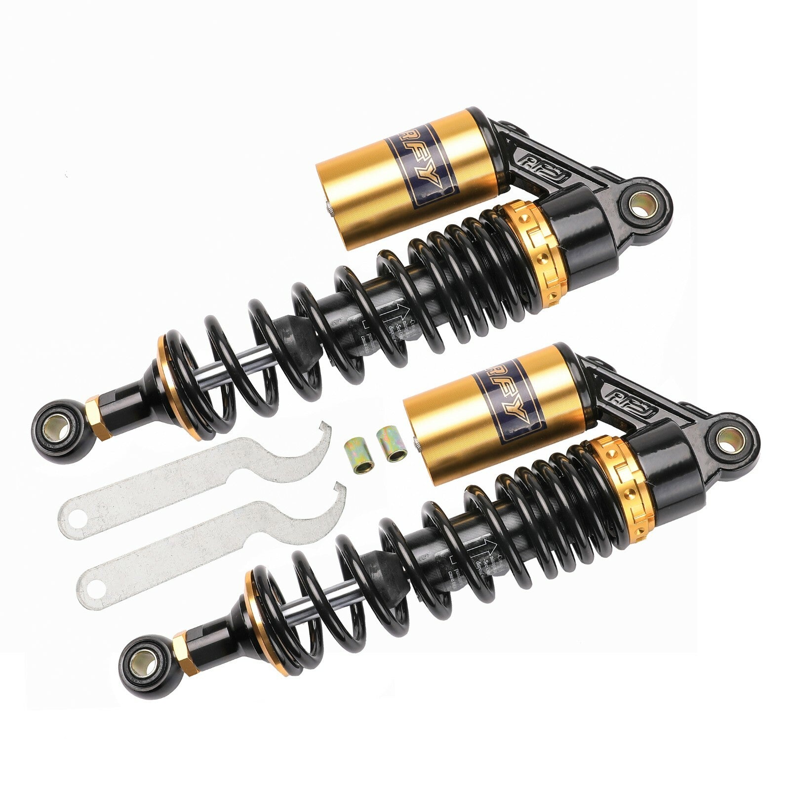 320mm Rear Air Shock Absorbers Suspension Adjustable for Dirt Pit Bike ATV Quad
