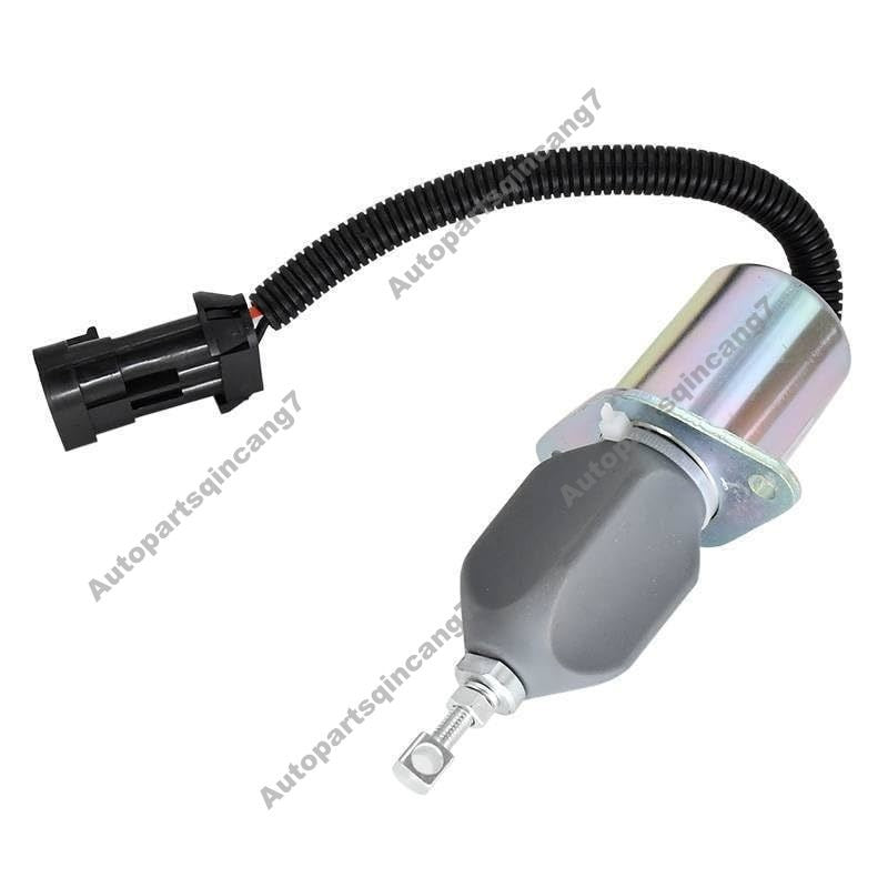 Stop Solenoid 127973 for Kubota Engine V2203 Gehl Skid Steer Loader SL4625