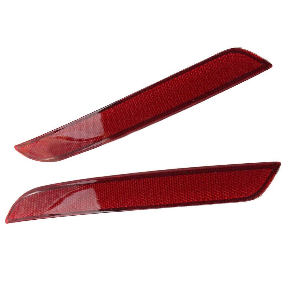 2pcs Bumper Right+Left Red Rear Reflector M Sport New Fit for BMW 5 SERIES F10 Q