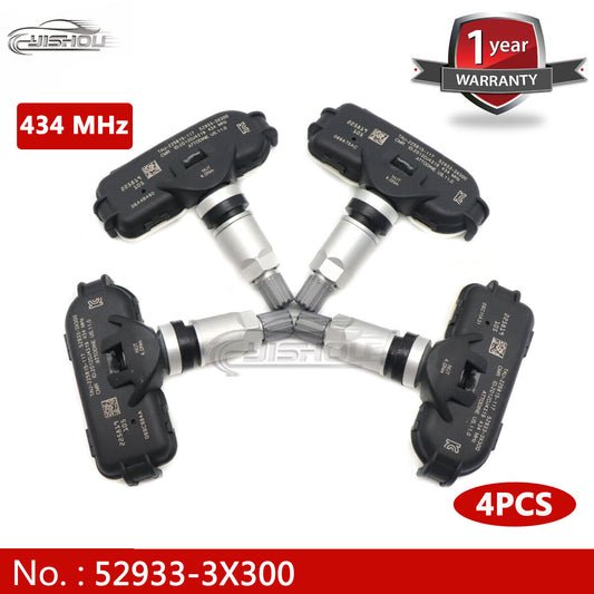 4-pack 52933-3X300 TPMS tire pressure monitoring sensors suitable for 10-14 for Hyundai for Elantra