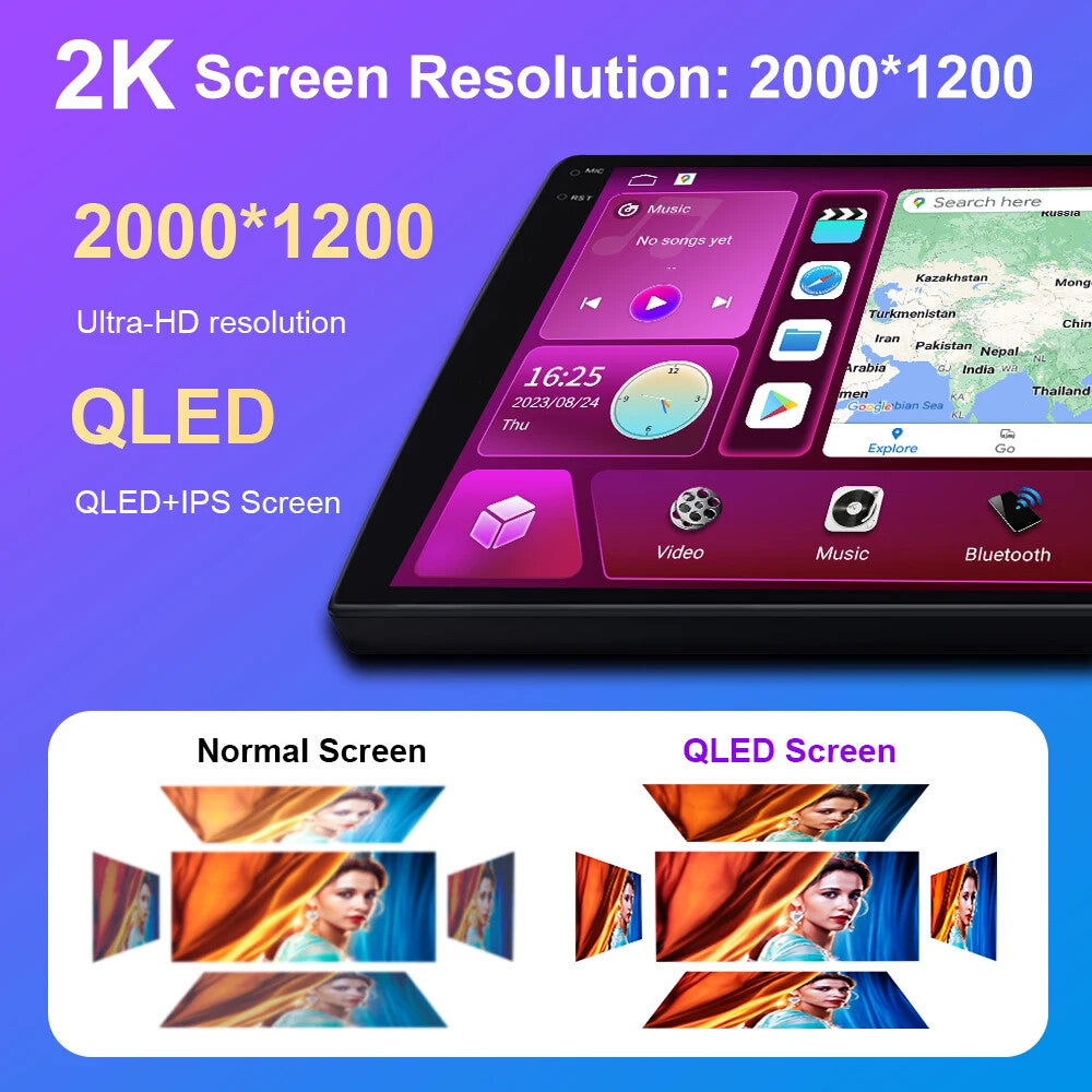 for Mazda BT50 2012-2018 Car Radio CarPlay Android Player Multimedia GPS Screen