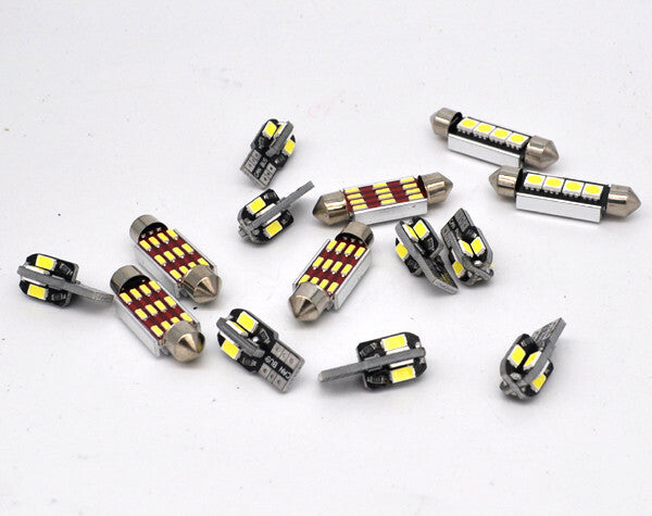 Error Full White 25 Lights LED Interior Kit for Porsche 958 for Cayenne 11-2014