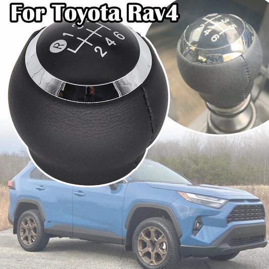 GEAR SHIFT KNOB for TOYOTA RAV4 2010 - 2019 6 Speed Gear Stick Shift Knob Manual