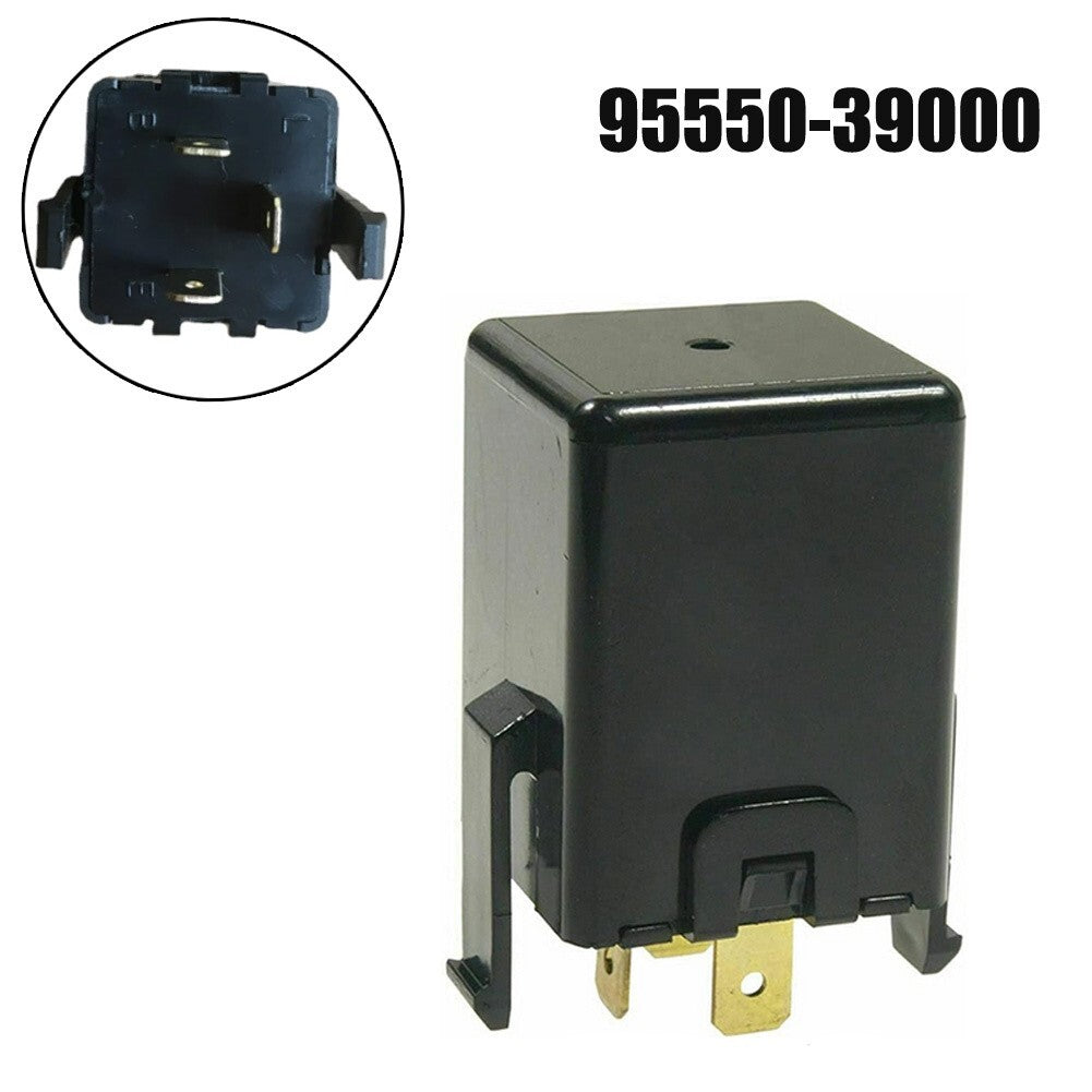 Flashing relay 95550-39000 9555039000 Black automotive electronic flashing light 1 piece