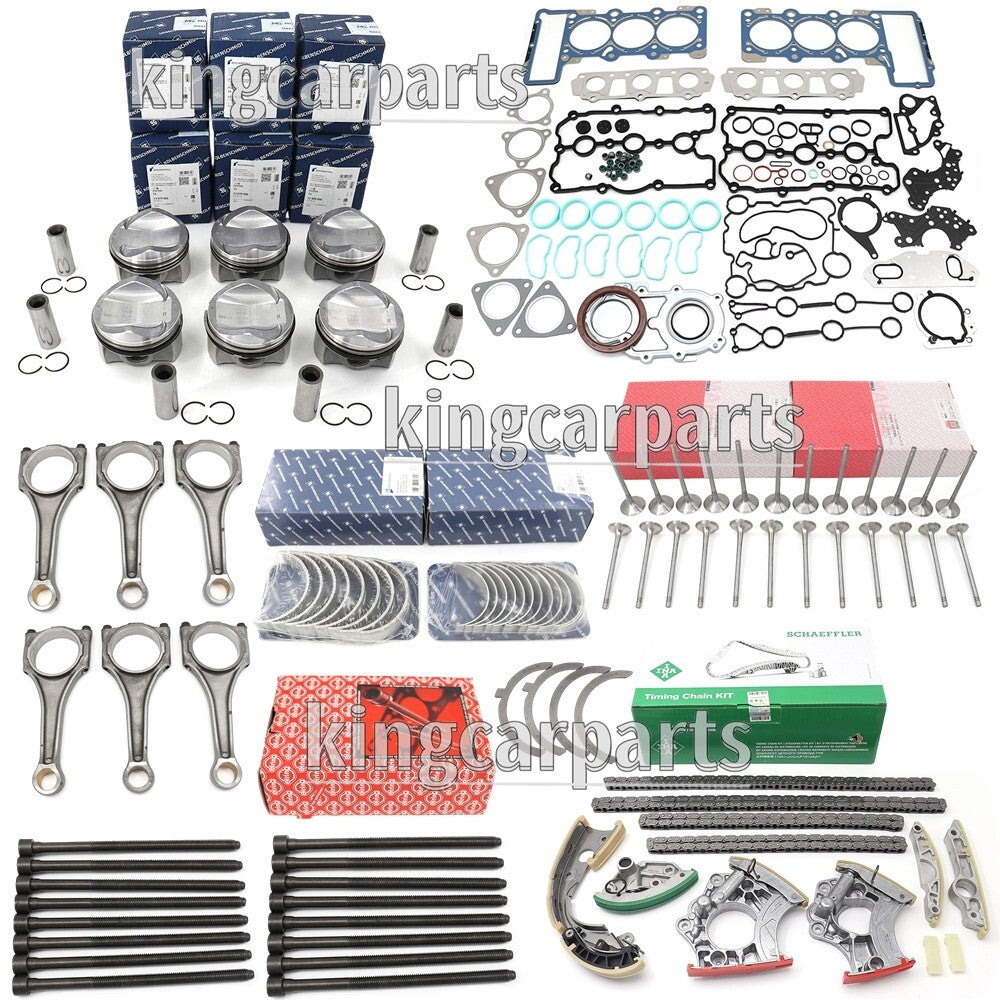 Engine piston gasket overhaul and rebuild kit for A4, A5, A6, Q5, Q7 3.0T /ODM.