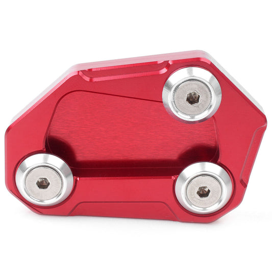for BMW S1000R 14-16 Red Kickstand Extender Foot Side Stand Extension Plate Pad Q